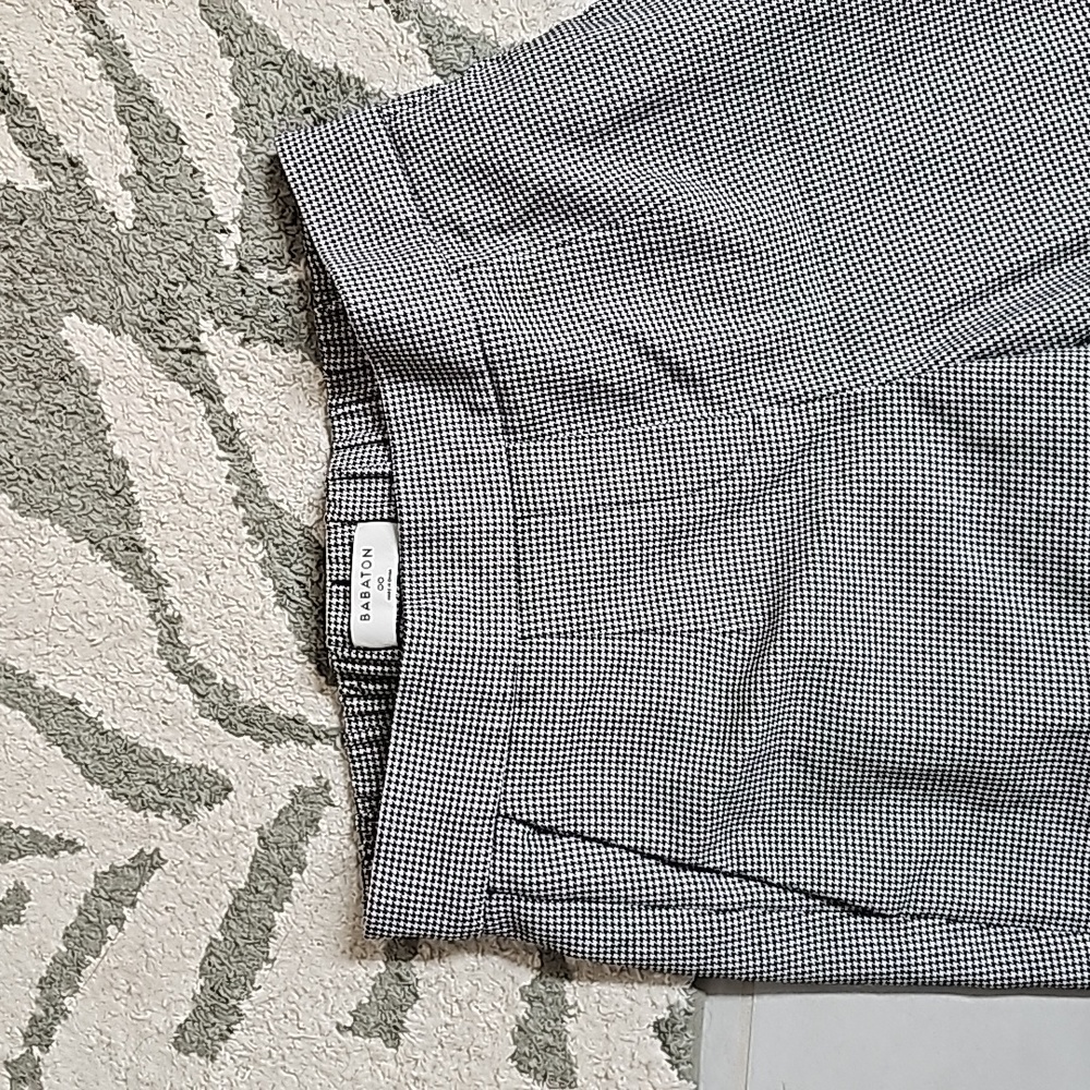 BABATON ATELIER houndstooth trousers